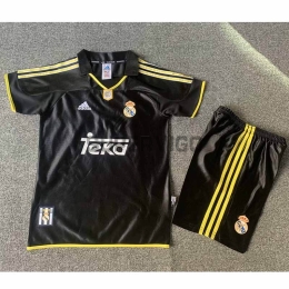 Camiseta Real Madrid Primera Equipación Retro 99/00 Niño Kit