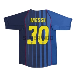 Camiseta MESSI 30 Barcelona Segunda Equipación Retro 2004/05