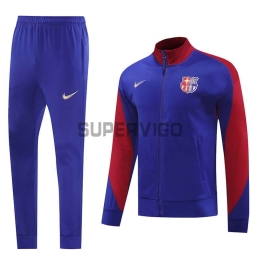 Chandal Barcelona 2024/2025 Azul Real/Rojo