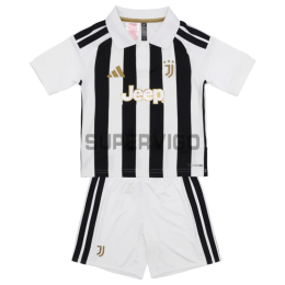 Camiseta Juventus Primera Equipación 2026/2027 Negro/Blanco Niño Kit