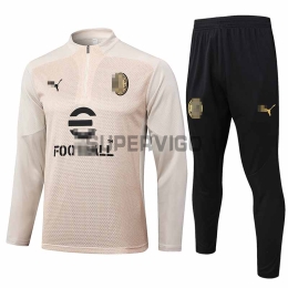 Sudadera de Entrenamiento AC Milan 2024/2025 Kit Beige