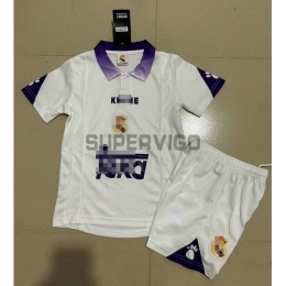Camiseta Real Madrid Primera Equipación Retro 1997/98 Niño Kit