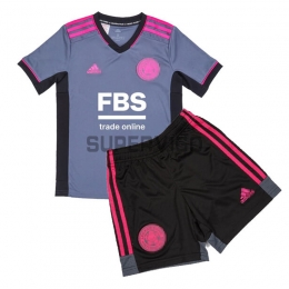 Camiseta Leicester City Tercera Equipación 2021/2022 Niño Kit