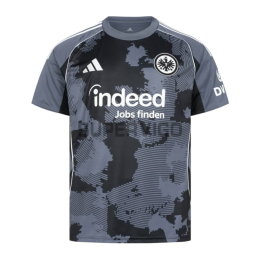 Camiseta Eintracht Fráncfort Tercera Equipación 2025/2026 Negro/Gris