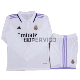 Camiseta Real Madrid Primera Equipación 2022/2023 Kit ML