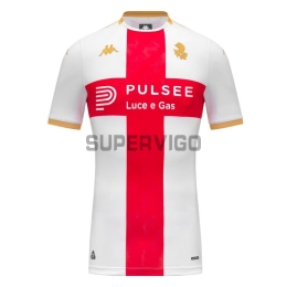 Camiseta Genoa CFC Segunda Equipación 2025/2026 Blanco/Rojo