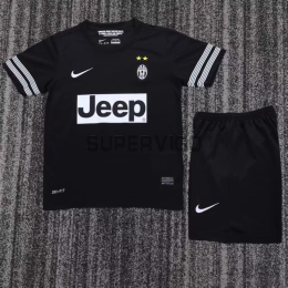 Camiseta Juventus Segunda Equipación Retro 2012/13 Negro Niño Kit