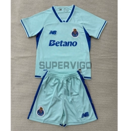 Camiseta Porto Tercera Equipación 2026/2027 Azul Cielo Niño Kit