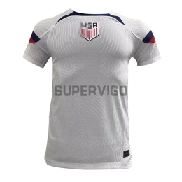 Camiseta EE.UU. Primera Equipación 2022 Mundial (EDICIÓN JUGADOR)