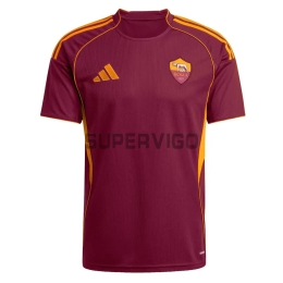 Camiseta AS Roma Primera Equipación 2025/2026 Rojo