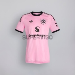 Camiseta de Portero Manchester United 2025/2026 Rosa