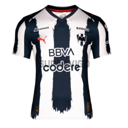 Camiseta Monterrey Primera Equipación 2025/2026 Blanco/Azul Marino