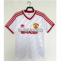 Camiseta Manchester United Segunda Equipación Retro 1986/88