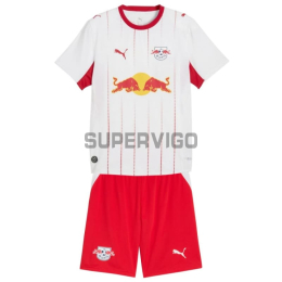 Camiseta Leipzig Primera Equipación 2026/2027 Rojo/Blanco Niño Kit