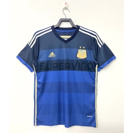 Camiseta Argentina Segunda Equipación 2014 Retro