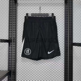 Pantalón Corto Chelsea Tercera Equipación 2025/2026 Negro (EDICIÓN JUGADOR)