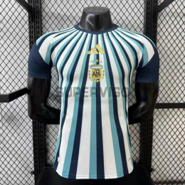 Camiseta Argentina 2026 Edición Especial Blanco/Azul/Negro (EDICIÓN JUGADOR)