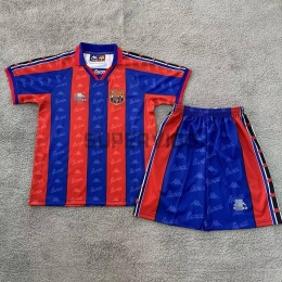 Camiseta Barcelona Primera Equipación Retro 1996/97 Niño Kit