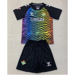 Camiseta de Portero Real Betis 2024/2025 Niño Kit Negro