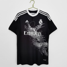 Camiseta Real Madrid Tercera Equipación Retro 2014/2015 Negro