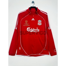 Camiseta Liverpool Primera Equipación Retro 2006/07 Rojo ML