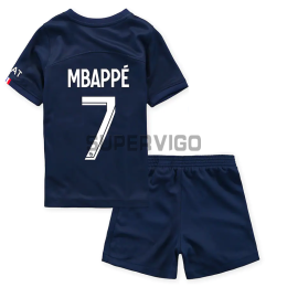 Maillot de Foot Paris Saint-Germain Mbappé 7 Enfant Tenue Extérieur 2023/24