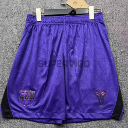 Pantalón Corto Barcelona Segunda Equipación 2026/2027 Negro/Morado