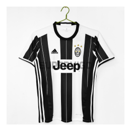 Camiseta Juventus Primera Equipación Retro 2016/2017 Negro/Blanco
