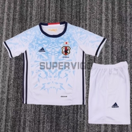 Camiseta Japón Segunda Equipación Retro 2016/17 Blanco Niño Kit