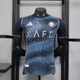 Camiseta Al Nassr Segunda Equipación 2025/2026 Azul (EDICIÓN JUGADOR)