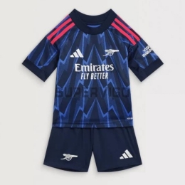Camiseta Arsenal Segunda Equipación 2025/2026 Azul Niño Kit