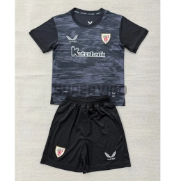 Camiseta de Portero Athletic de Bilbao 2026/2027 Negro Niño Kit