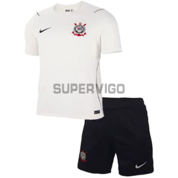 Camiseta Corinthians Primera Equipación 2026/2027 Blanco Niño Kit