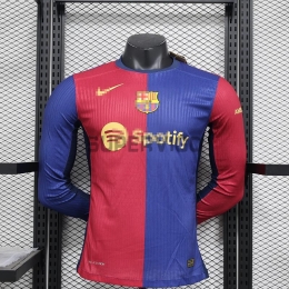 Camiseta Barcelona Primera Equipación 2024/2025 ML (EDICIÓN JUGADOR)