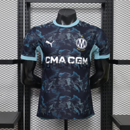 Camiseta Olympique Marsella Segunda Equipación 2026/2027 Azul Marino (EDICIÓN JUGADOR)