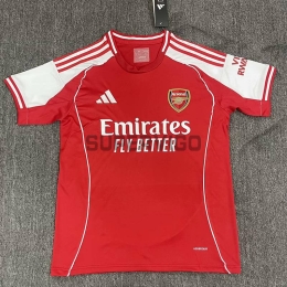 Camiseta Arsenal 2025/2026 Rojo/Blanco