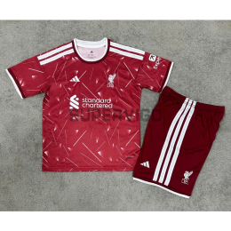 Camiseta Liverpool Primera Equipación 2026/2027 Rojo Niño Kit