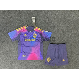 Camiseta La Galaxy Segunda Equipación 2025/2026 Morado Niño Kit