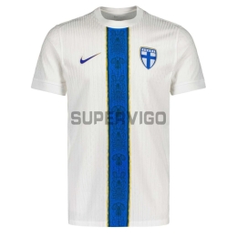Camiseta Finlandia Primera Equipación 2025/2026 Blanco