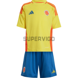 Camiseta Colombia Primera Equipación 2024 Niño Kit