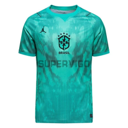 Camiseta de Portero Brasil Mundial 2026 Verde Menta