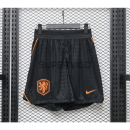 Pantalón Corto Holanda Primera Equipación Mundial 2026 Negro (EDICIÓN JUGADOR)