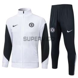 Chandal Chelsea 2025/2026 Blanco/Negro