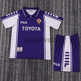 Camiseta Fiorentina Primera Equipación Retro 1999/00 Niño Kit
