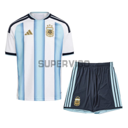 Camiseta Argentina Primera Equipación 2026 Azul/Blanco Niño Kit