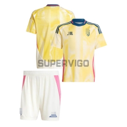 Camiseta Juventus Segunda Equipación 2024/2025 Niño Kit