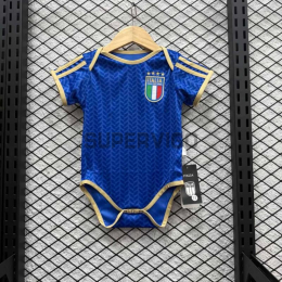 Camiseta Italia Primera Equipación 2026 Azul Baby