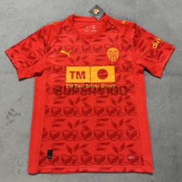 Camiseta Valencia Segunda Equipación 2025/2026 Rojo