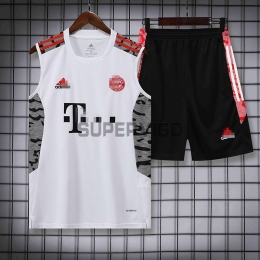 2022/2023 Bayern Munich Training Vest Kit-White