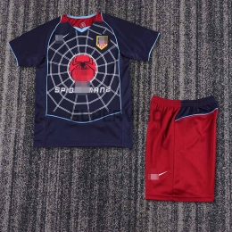 Camiseta Atletico de Madrid Segunda Equipación Retro 04/05 Niño Kit